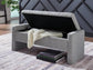 Akselman Storage Bench Signature Design by Ashley®