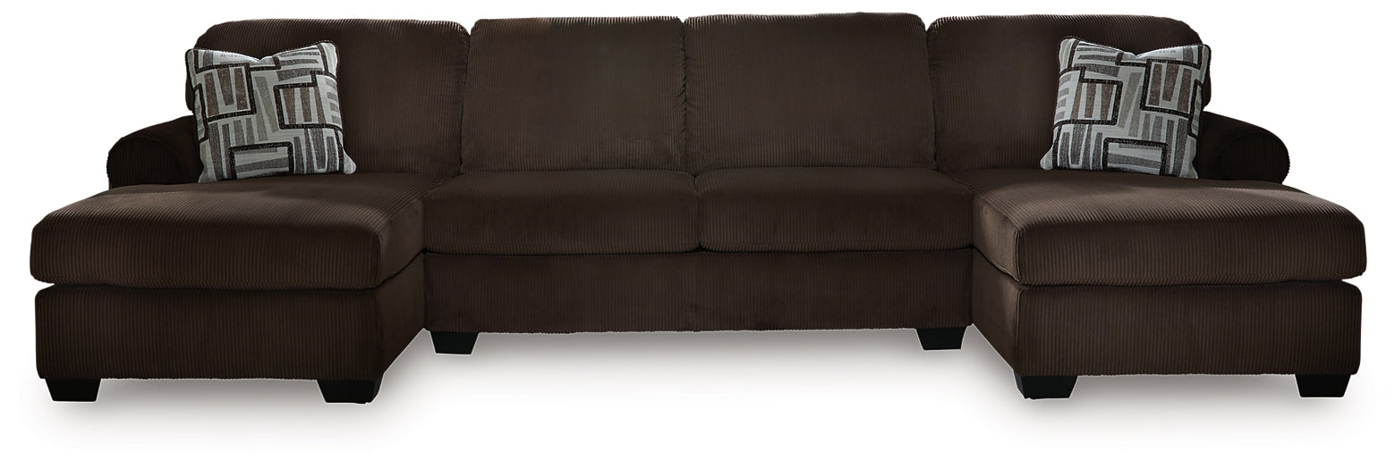 Kimlee 3-Piece Sectional with Double Chaise Signature Design by Ashley®