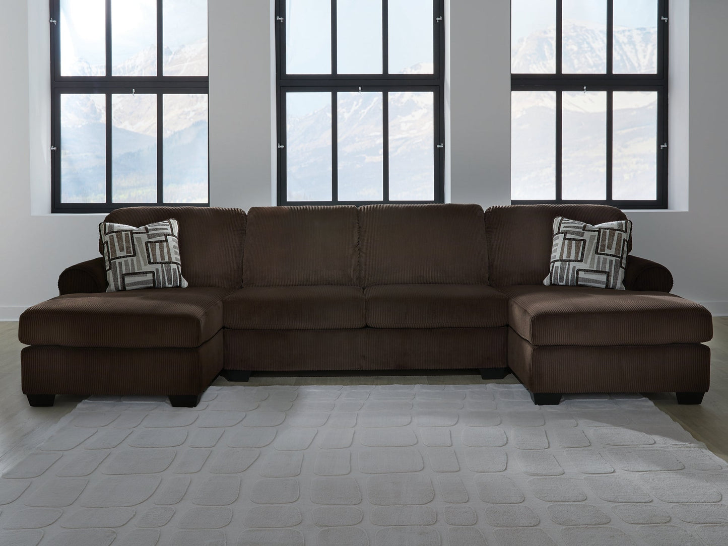 Kimlee 3-Piece Sectional with Double Chaise Signature Design by Ashley®