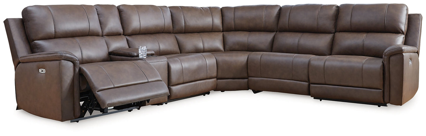 Bleckley 6-Piece Power Reclining Sectional Signature Design by Ashley®
