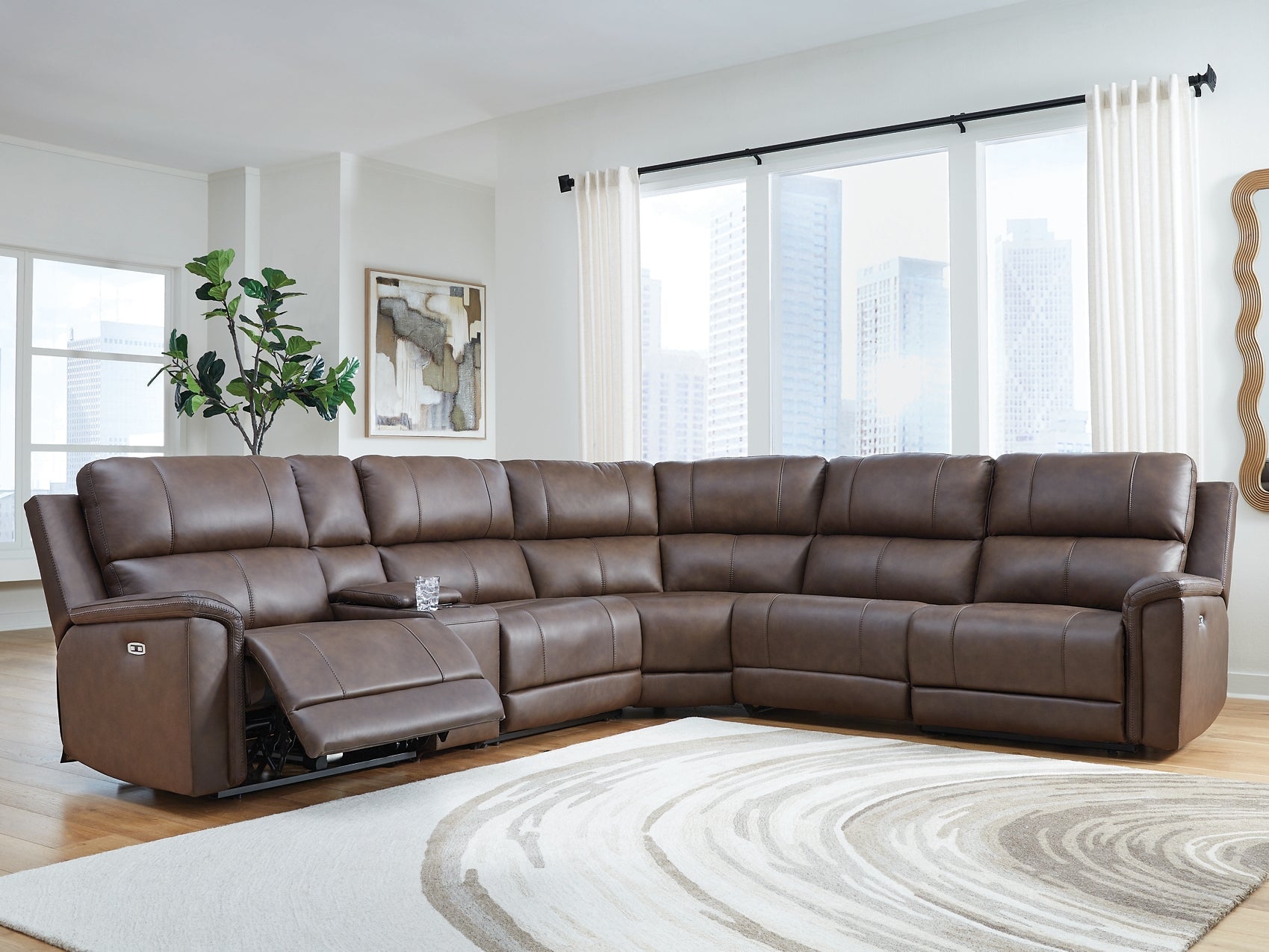 Bleckley 6-Piece Power Reclining Sectional Signature Design by Ashley®