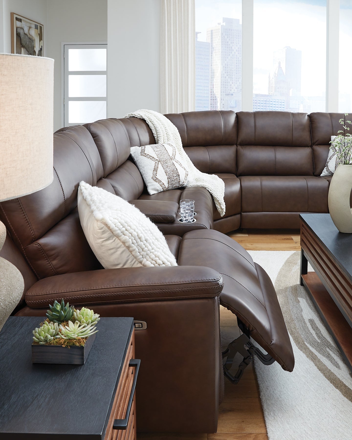 Bleckley 6-Piece Power Reclining Sectional Signature Design by Ashley®