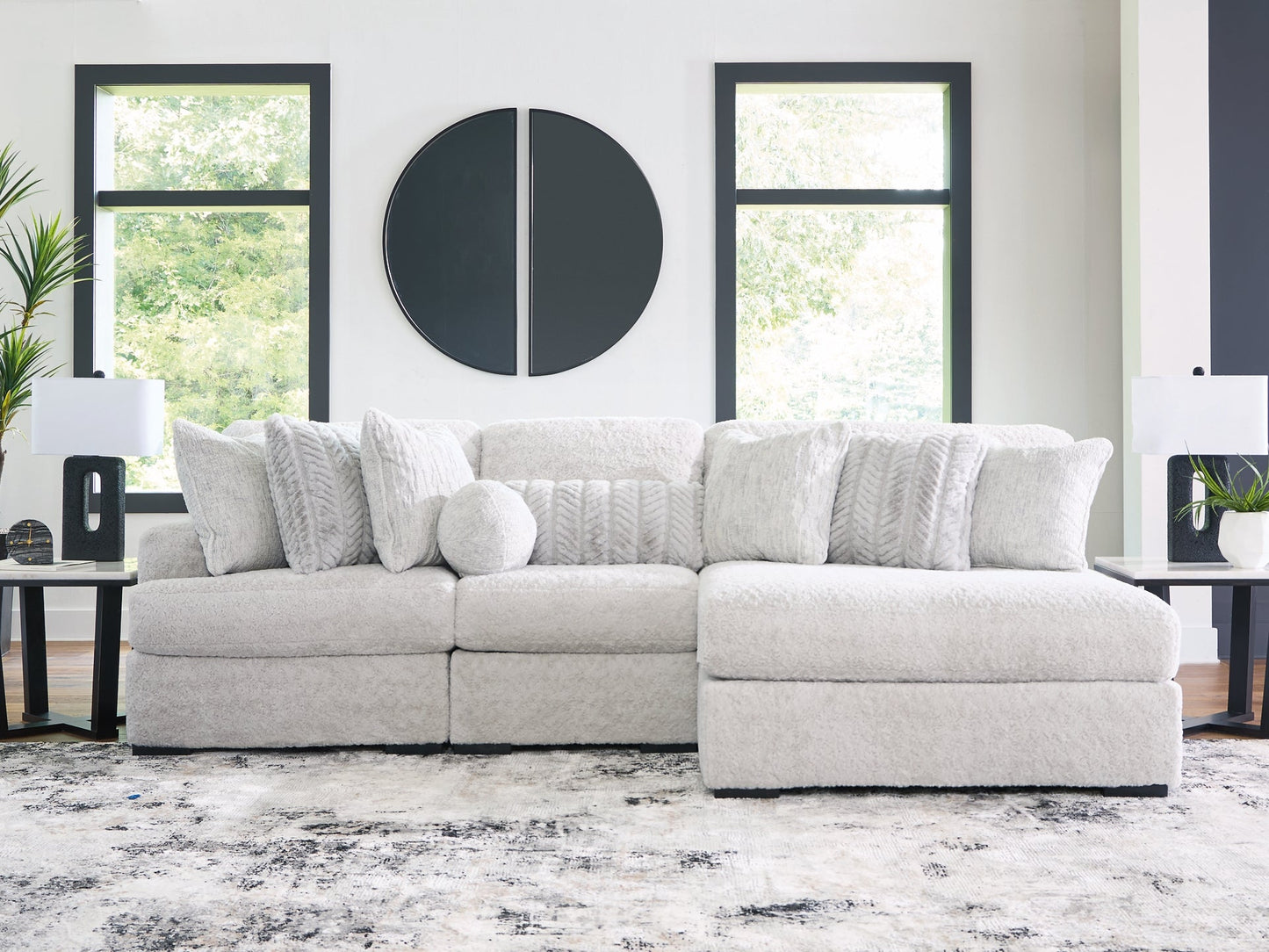 Cuddle Plush 3-Piece Sectional with Chaise Signature Design by Ashley®