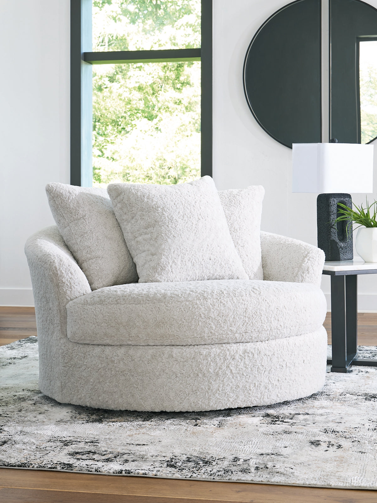 Cuddle Plush Oversized Swivel Accent Chair Signature Design by Ashley®