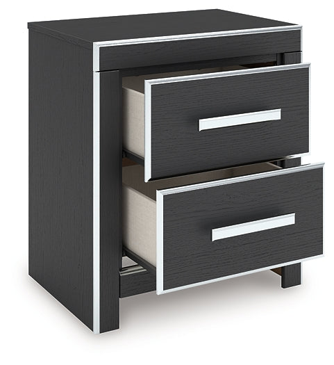 Zuraleus Two Drawer Night Stand Signature Design by Ashley®