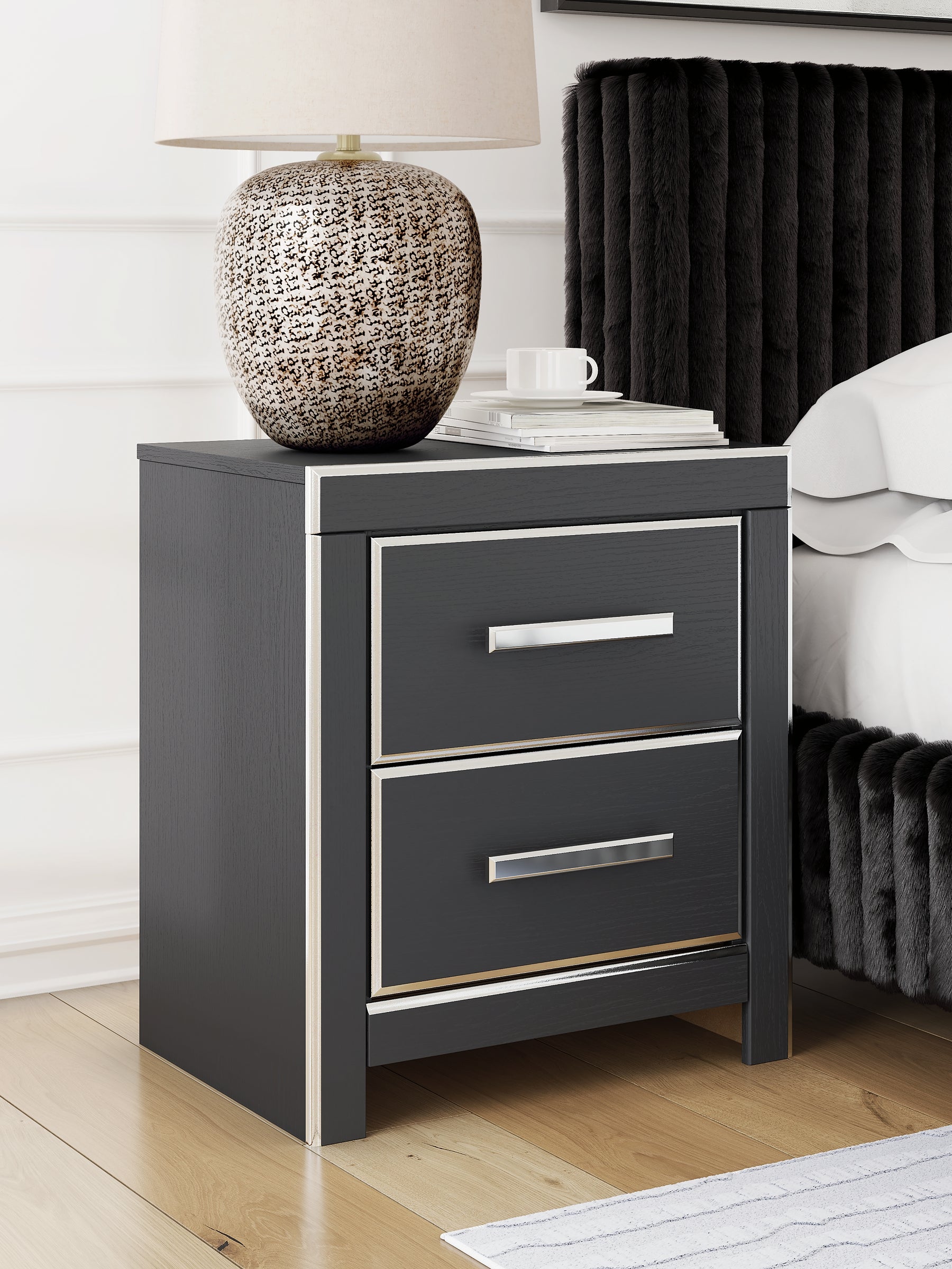 Zuraleus Two Drawer Night Stand Signature Design by Ashley®