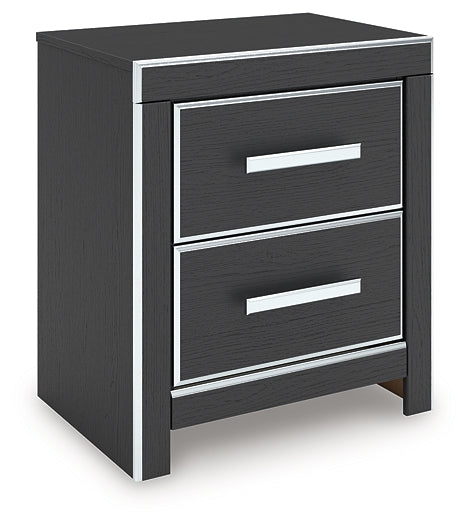 Zuraleus Two Drawer Night Stand Signature Design by Ashley®