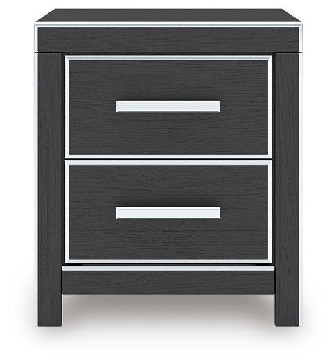 Zuraleus Two Drawer Night Stand Signature Design by Ashley®