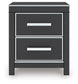 Zuraleus Two Drawer Night Stand Signature Design by Ashley®