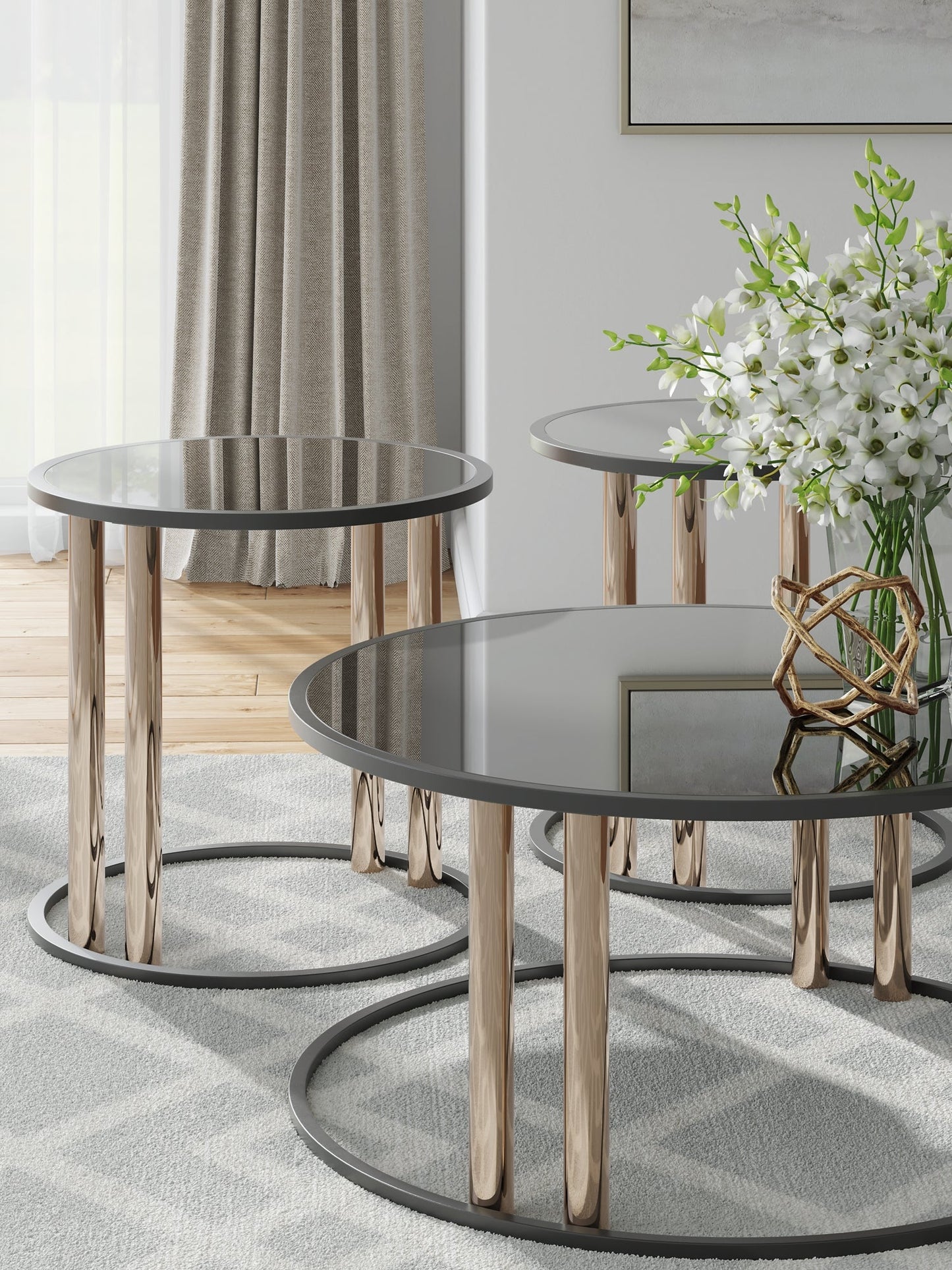 Hannerly Occasional Table Set (3/CN) Signature Design by Ashley®