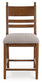 Greddinton Upholstered Barstool (2/CN) Signature Design by Ashley®