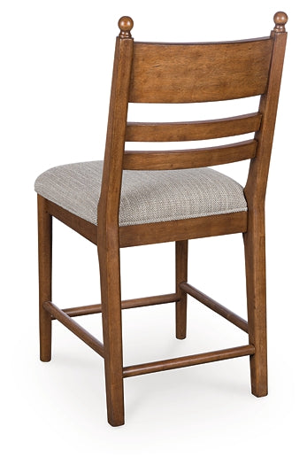 Greddinton Upholstered Barstool (2/CN) Signature Design by Ashley®
