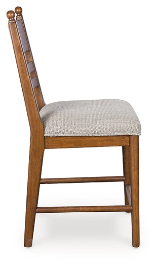Greddinton Upholstered Barstool (2/CN) Signature Design by Ashley®