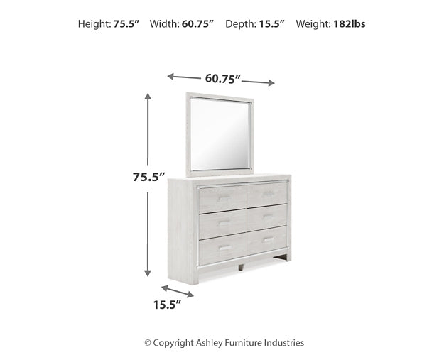 Altyra Dresser and Mirror Signature Design by Ashley®