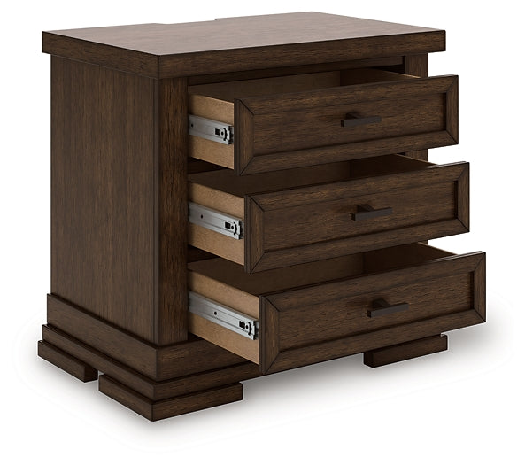 Taffenbrook Three Drawer Night Stand Signature Design by Ashley®
