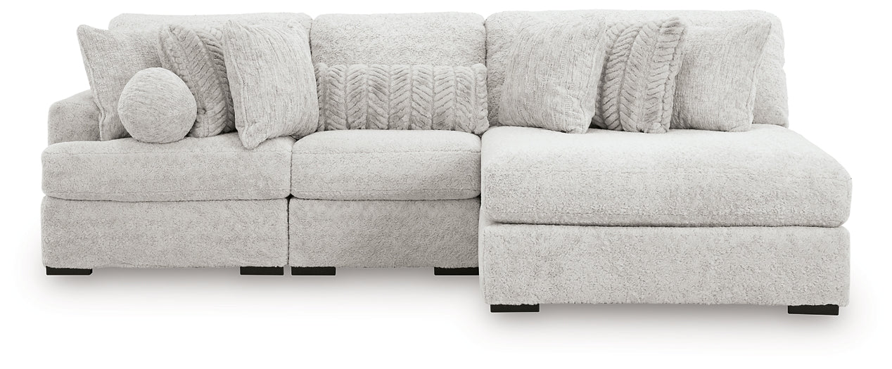 Cuddle Plush 3-Piece Sectional with Chaise Signature Design by Ashley®