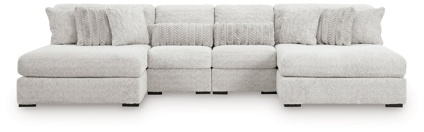 Cuddle Plush 4-Piece Sectional with Chaise Signature Design by Ashley®