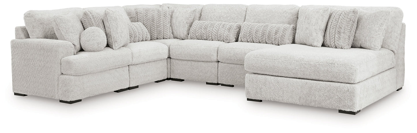 Cuddle Plush 6-Piece Sectional with Chaise Signature Design by Ashley®