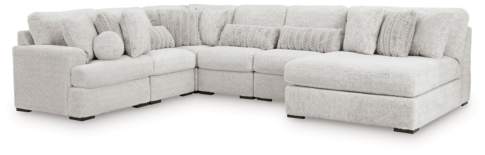 Cuddle Plush 6-Piece Sectional with Chaise Signature Design by Ashley®