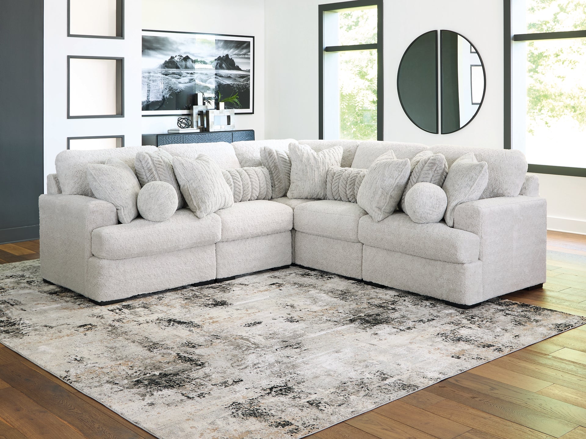 Cuddle Plush 5-Piece Sectional Signature Design by Ashley®