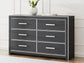 Zuraleus Six Drawer Dresser Signature Design by Ashley®