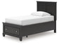 Lanolee Twin Panel Storage Bed Signature Design by Ashley®