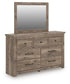 Rusticott Dresser and Mirror Signature Design by Ashley®