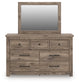 Rusticott Dresser and Mirror Signature Design by Ashley®