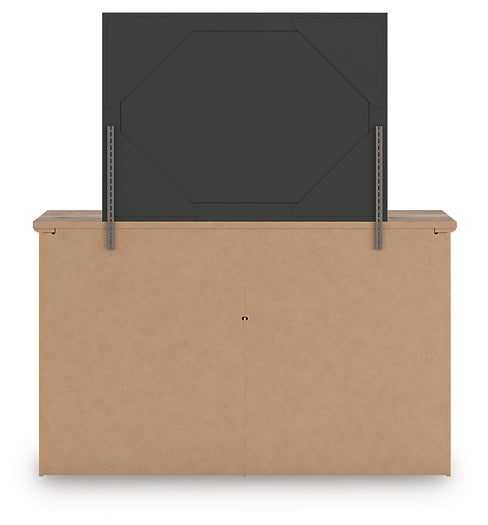 Rusticott Dresser and Mirror Signature Design by Ashley®