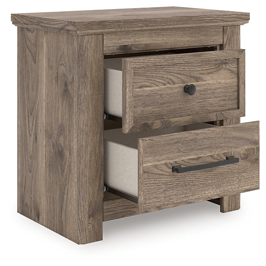 Rusticott Two Drawer Night Stand Signature Design by Ashley®