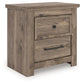 Rusticott Two Drawer Night Stand Signature Design by Ashley®