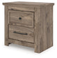 Rusticott Two Drawer Night Stand Signature Design by Ashley®