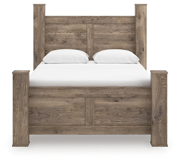 Rusticott Queen Poster Bed Signature Design by Ashley®