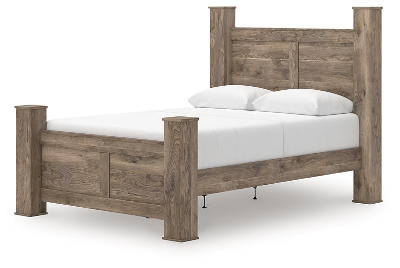Rusticott Queen Poster Bed Signature Design by Ashley®