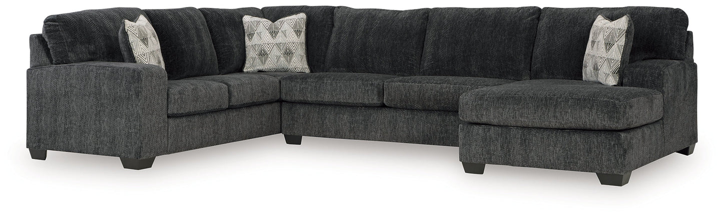 Hollyview 3-Piece Sectional with Chaise Signature Design by Ashley®