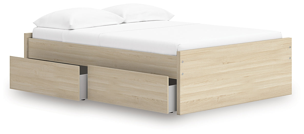 Onita Full Platform Bed with 2 Side Storage Signature Design by Ashley®