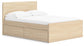 Onita Full Panel Platform Bed with 1 Side Storage Signature Design by Ashley®