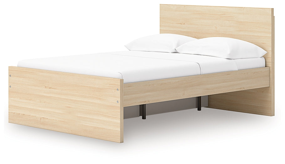 Onita Full Panel Platform Bed with 1 Side Storage Signature Design by Ashley®