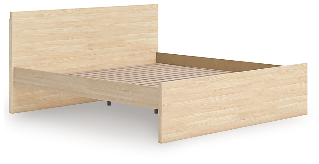 Onita Queen Panel Platform Bed with 2 Side Storage Signature Design by Ashley®