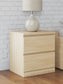 Onita Two Drawer Night Stand Signature Design by Ashley®