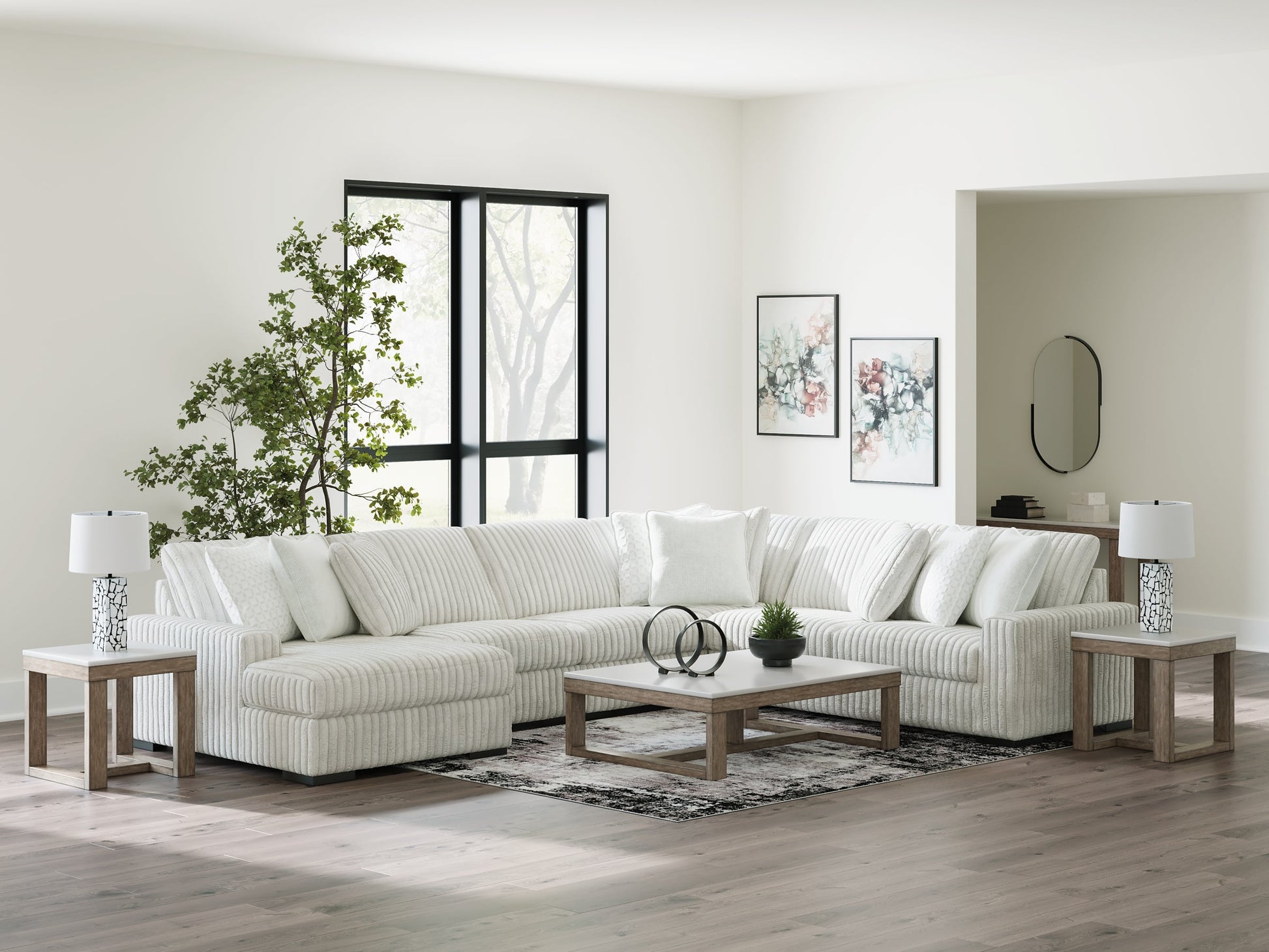 Stupendous 5-Piece Sectional with Chaise Signature Design by Ashley®