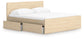 Onita King Panel Platform Bed with 2 Side Storage Signature Design by Ashley®