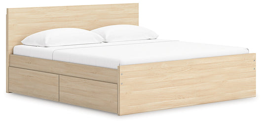 Onita King Panel Platform Bed with Storage Signature Design by Ashley®