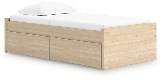 Onita Twin Platform Bed with 1 Side Storage Signature Design by Ashley®