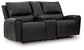 Glossmore DBL Rec Loveseat w/Console Signature Design by Ashley®