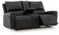 Glossmore DBL Rec Loveseat w/Console Signature Design by Ashley®