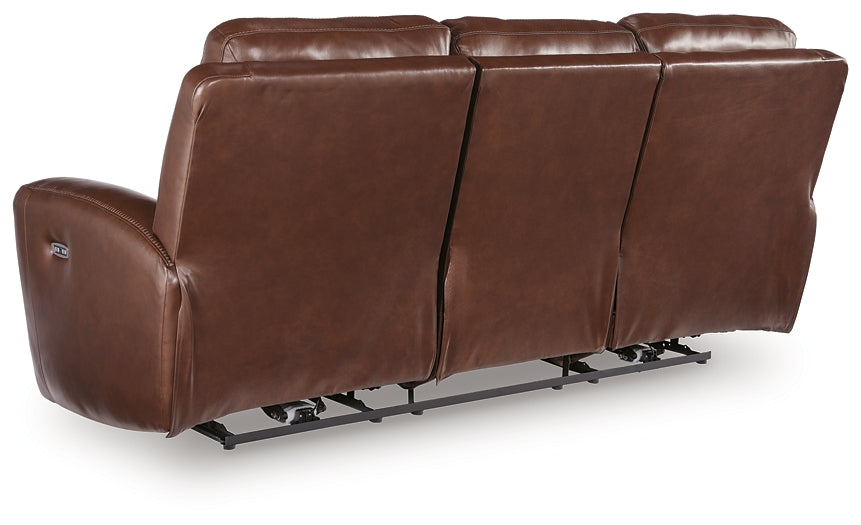 Next Move PWR REC Sofa with ADJ Headrest Signature Design by Ashley®