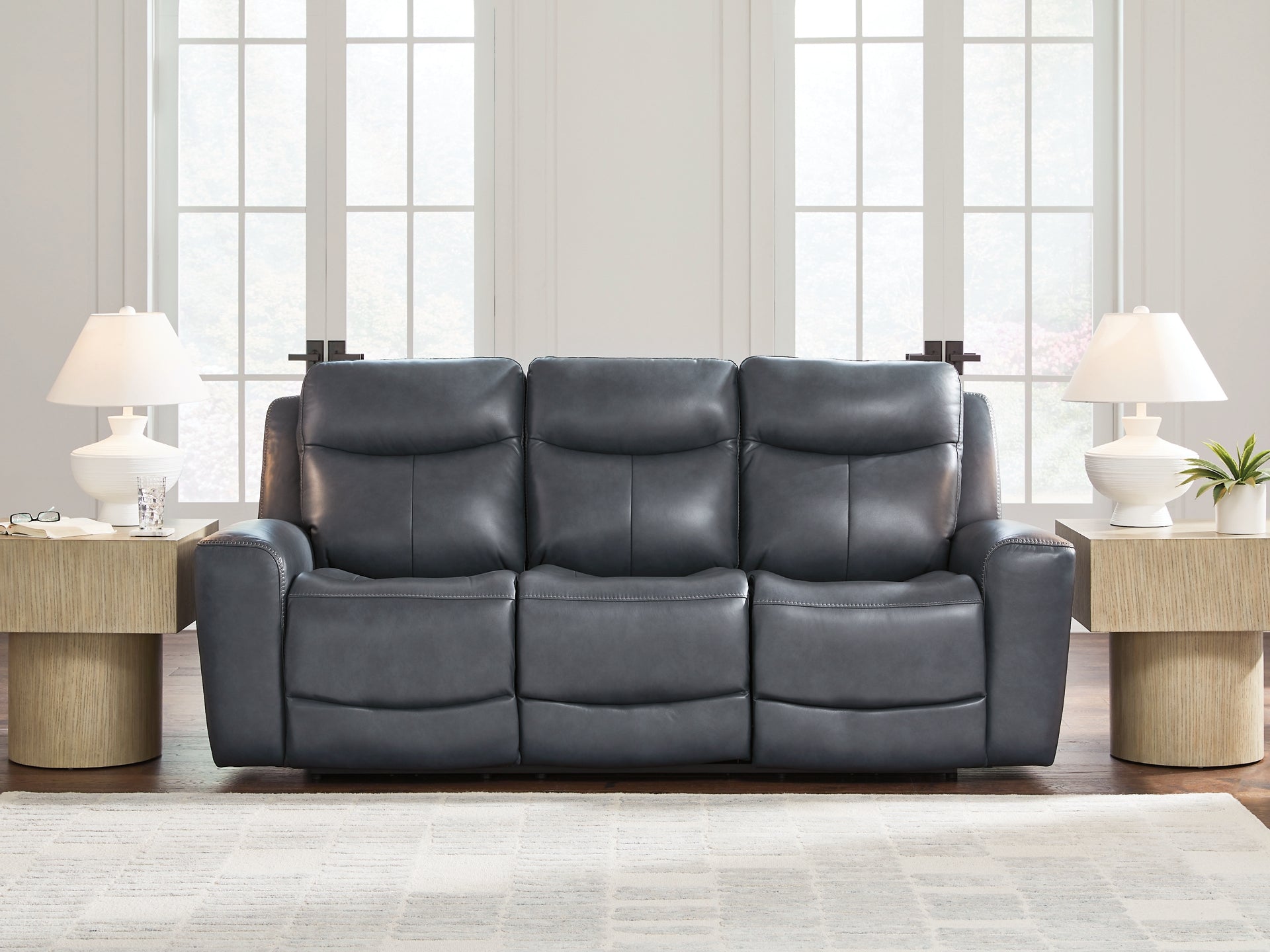 Next Move PWR REC Sofa with ADJ Headrest Signature Design by Ashley®