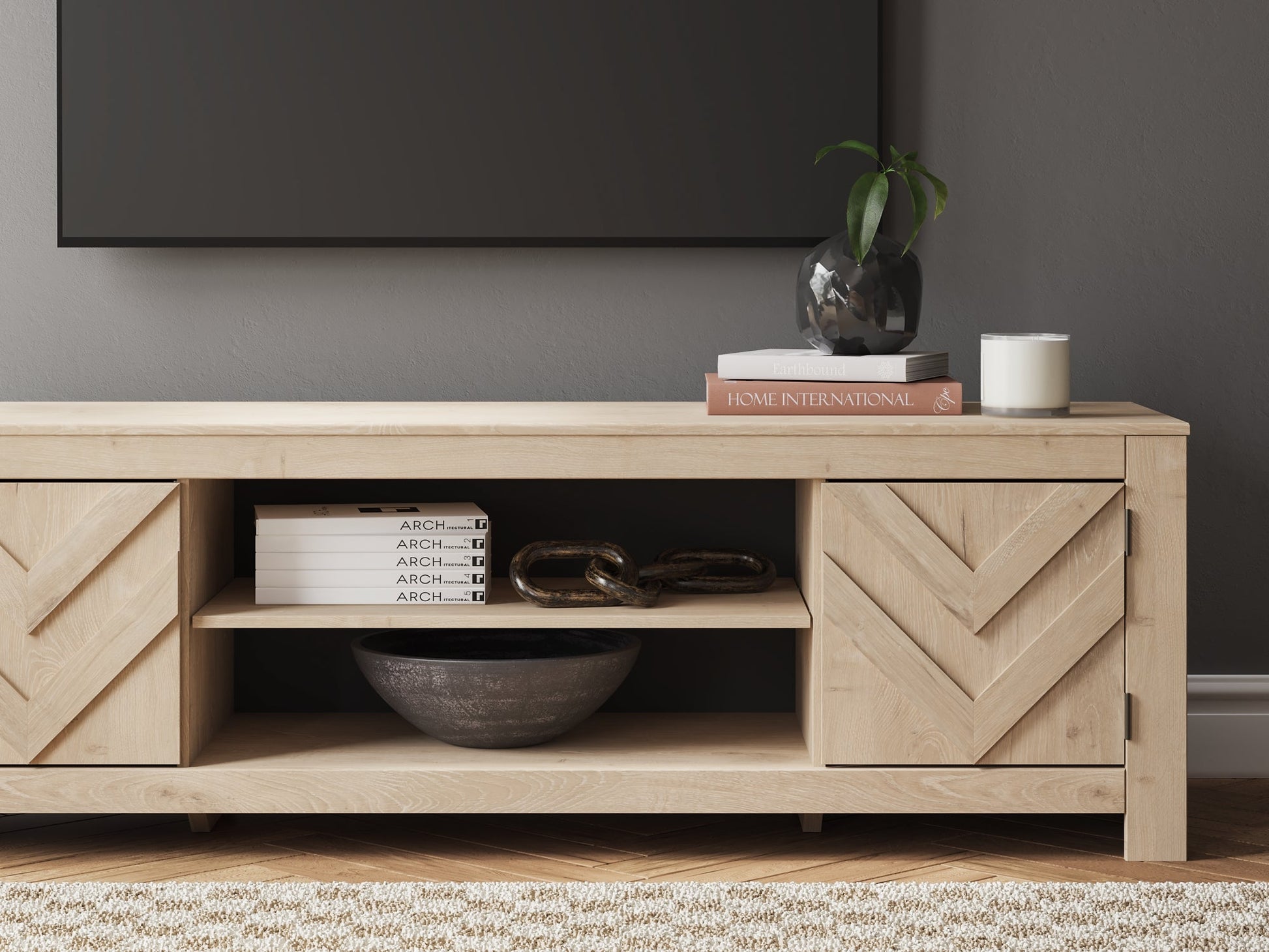 Cayboni LG TV Stand w/Fireplace Option Signature Design by Ashley®