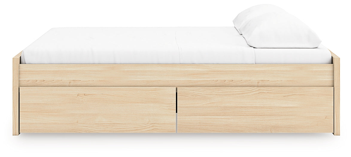 Onita King Platform Bed with 2 Side Storage Signature Design by Ashley®